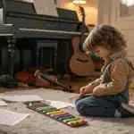 Musique et créativité enfant