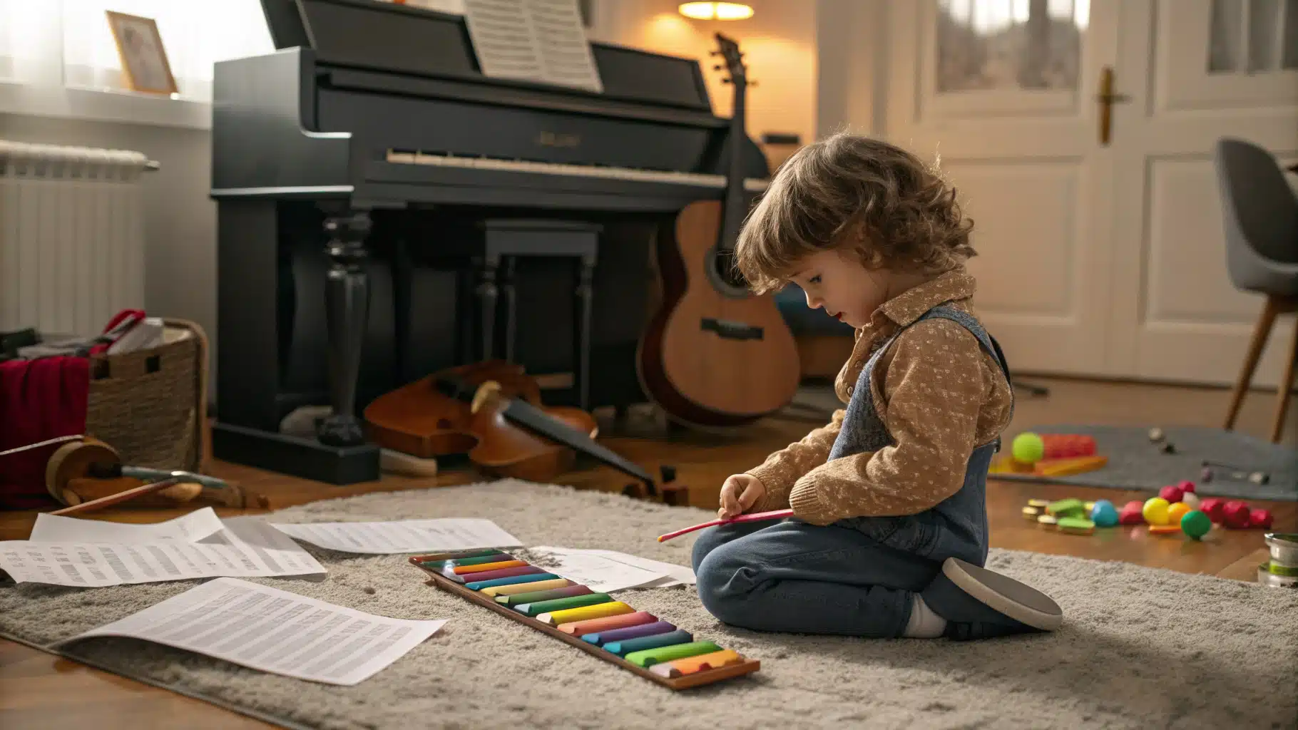 Musique et créativité enfant
